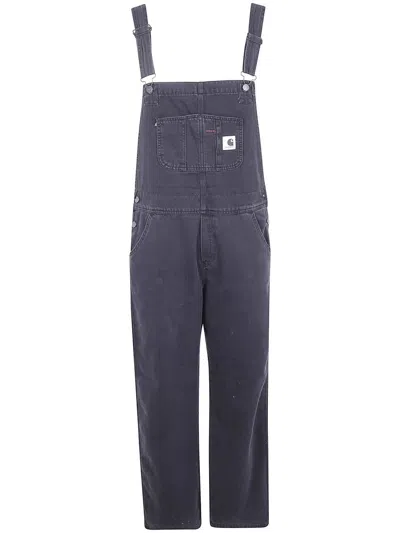 Carhartt Wip "w` Bib" Overall Straight Clothing In Blue