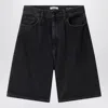 Carhartt Black Brandon Denim Shorts In Blue