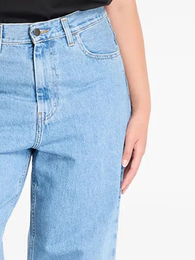 Carhartt Wip W "brandon" Pant Smith Denim Clothing In Blue