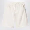 Carhartt Brandon Denim Bermuda Shorts In Neutral