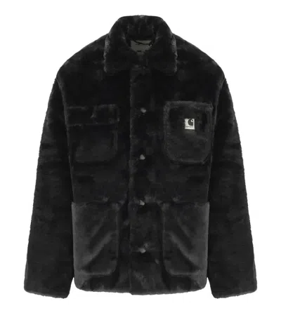 Carhartt Wip W' Olney Michigan Zwart Jas In Black