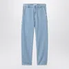 Carhartt Wip Light Blue Denim Brandon Pant In Blue