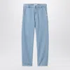 Carhartt Denim Pant With Back Patch Pockets