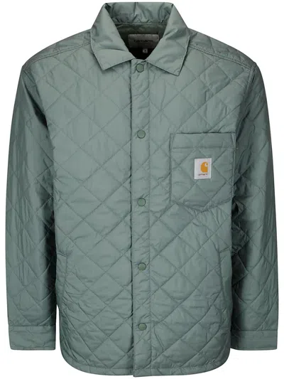 Carhartt Wip Wadeson Shirt Jac Clothing In 29n.xx Duck Green