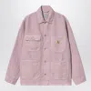 Carhartt Chore Coat With Chest And Front Pockets In Pink