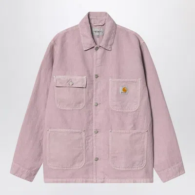 CARHARTT CARHARTT WIP  WALTER CHORE COAT PINK FOG