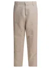 Carhartt Wip "walter Double Knee" Trousers In Gray