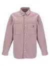 Carhartt Chore Coat With Chest And Front Pockets In Purple