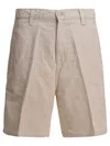 Carhartt Walter Single Knee Shorts Beige In Neutral