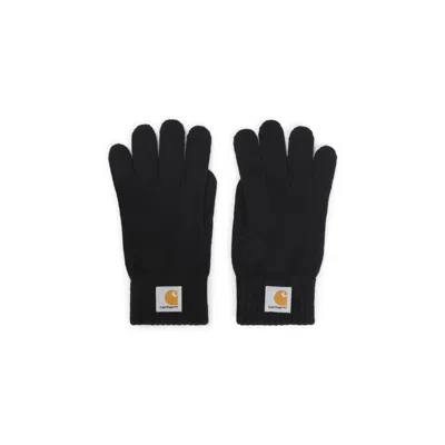 Carhartt Wip Watch Gloves In Black