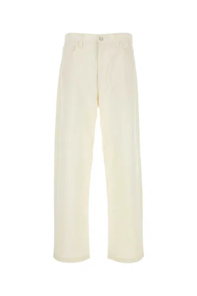Carhartt Wip White Cotton Landon Pant