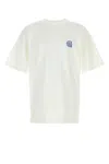 Carhartt Mens White Helix Crewneck Cotton-jersey T-shirt In White