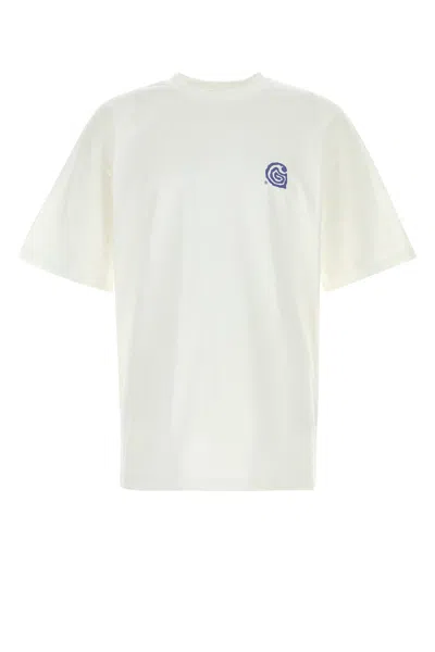 CARHARTT CARHARTT WIP WHITE COTTON S/S HELIX T-SHIRT