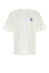 Carhartt White Crewneck Logo T-shirt In White