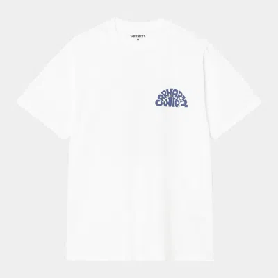 Carhartt Wip White Cotton S/s Jazzy T-shirt