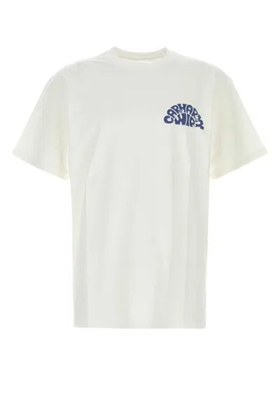 Carhartt Wip Ss Jazzy Tshirt In White