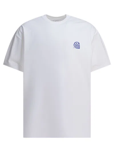 Carhartt Wip White Cotton T-shirt In Gray