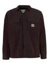 Carhartt Wip "whitsome Shirt" Jacket In Black
