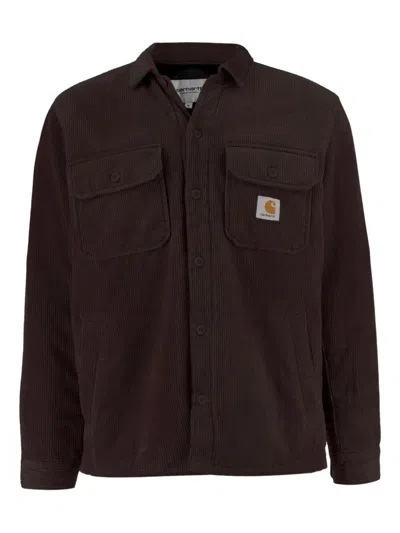 Carhartt Wip "whitsome Shirt" Jacket Clothing In Brown