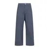 Carhartt Blake Pants With Front Dart And Loose Tapered Fit In Blue