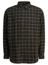 Carhartt Checked Pattern Button-down Collar Shirt In Black