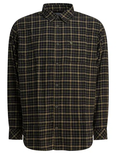 Carhartt Widmark Shirts Brown In Green