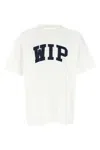 Carhartt Organic Cotton T-shirt With Logo Embroidery On The Front In Multi