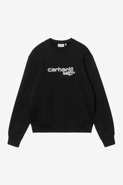 Carhartt Wip Wireless Sweat Mini Sweatshirt For Men In Black