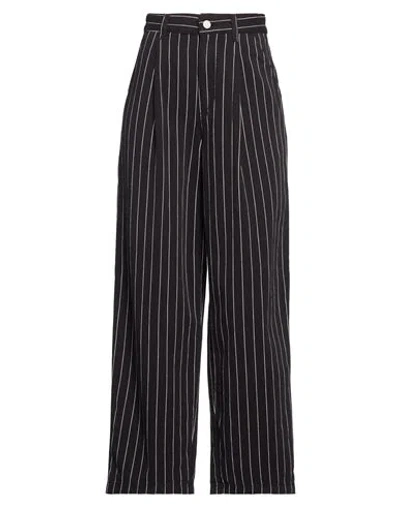 Carhartt Wip Woman Pants Black Size 25 Cotton