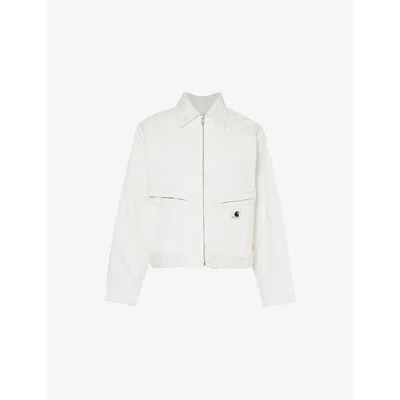 Carhartt Wip Womens Wax Norris Regular-fit Cotton Jacket