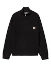 Carhartt Detroit Half Zip Acrylic Blend Sweater In Brown
