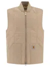 Carhartt Quilted Sleeveless Jackets Patch Pockets