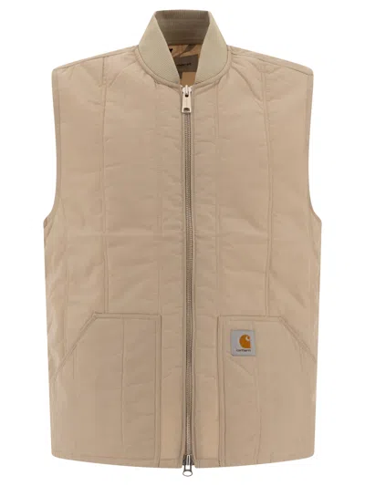 Carhartt Wip Work In Progress Jacket In Brown