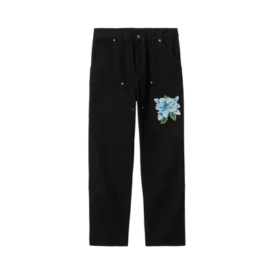 Pre-owned Carhartt Wip X Awake Ny Double Knee Pant 'black' | Men's Size L