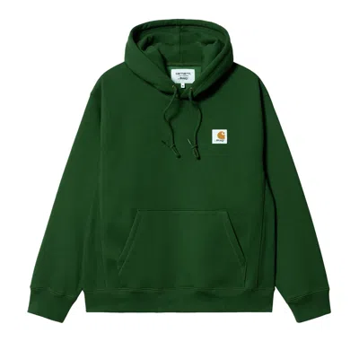 Pre-owned Carhartt Wip X Awake Ny Hooded Sweatshirt 'dark Green' | Men's Size M