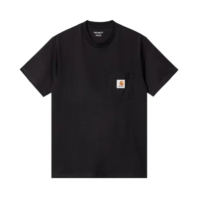 Pre-owned Carhartt Wip X Awake Ny Pocket T-shirt 'black' | Men's Size M