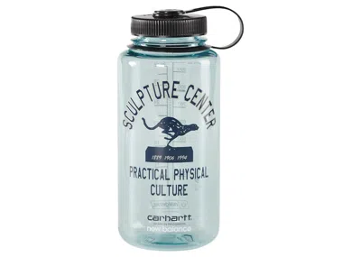 Pre-owned Carhartt Wip X New Balance Sculpture Center Nalgene Bottle In Seafoam
