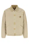 Carhartt Yellow Denim Og Detroit Jacket In Yellow