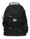 Carhartt Wip Zip-up Backpack With Logo Patch