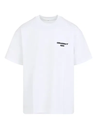 Carhartt Short Sleeve Graphic Print T-shirt In White