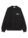 Carhartt Black Heavyweight Jersey Wiptopia Sweatshirt In Black