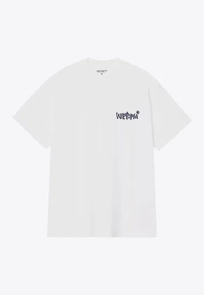 CARHARTT WIPTOPIA SCRIPT T-SHIRT