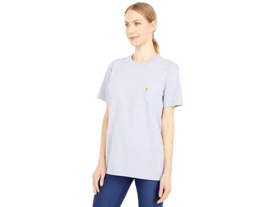 Carhartt Wk87 Workwear Pocket Short Sleeve T-shirt In Blue