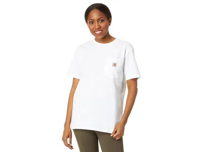 Carhartt Wk87 Workwear Pocket Short Sleeve T-shirt In White