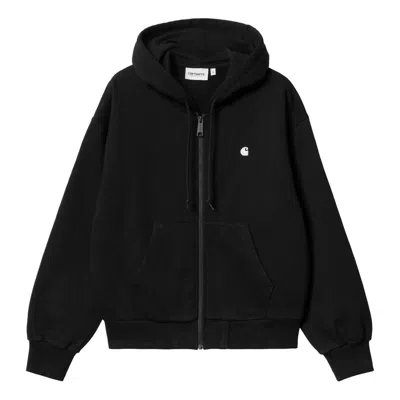 Carhartt (wmns)  Wip Hooded Casey Jacket 'black Silver'