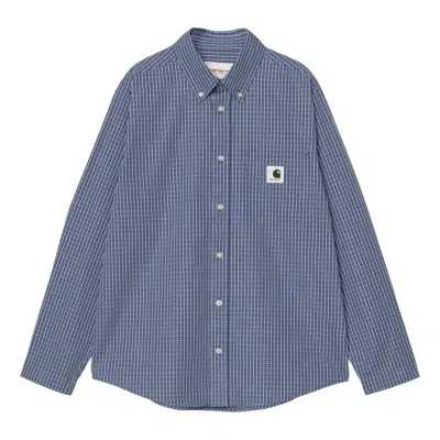 Carhartt (wmns)  Wip L/s Groff Shirt 'blue'
