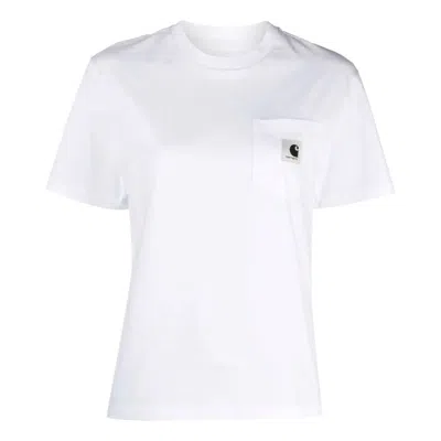 Carhartt (wmns)  Wip Pocket Short Sleeve T-shirt 'white'