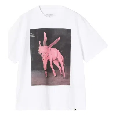 Carhartt Sean Hamilton Graphic-print T-shirt In White