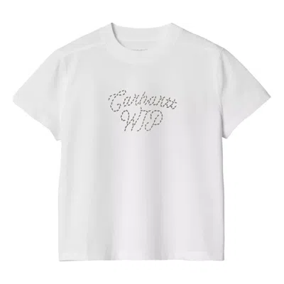 Carhartt (wmns)  Wip Sunflower Short Sleeve T-shirt 'white'