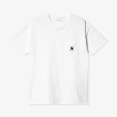 Carhartt Wmns Short Sleeve Pocket T-shirt In White